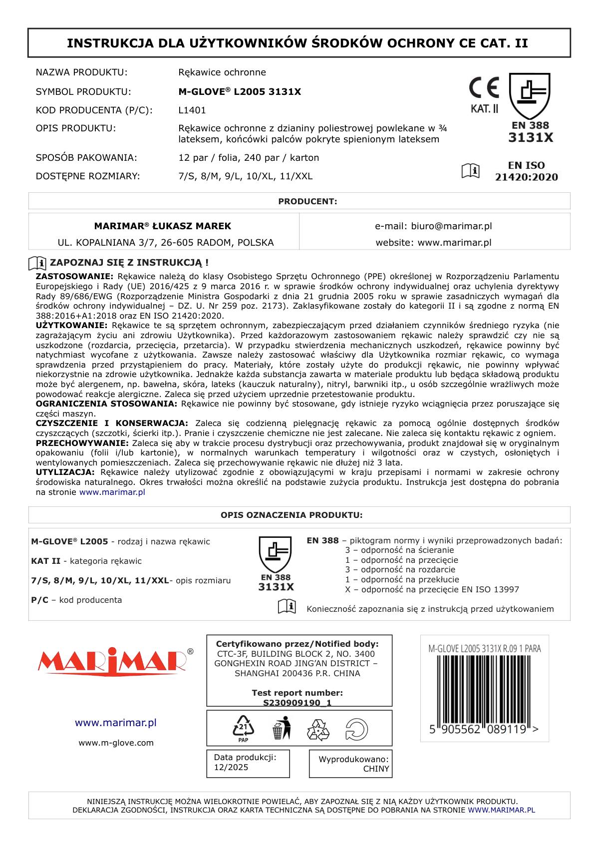 Gebrauchsanweisung — Datei für Größe 9 — Seite 1 von 4