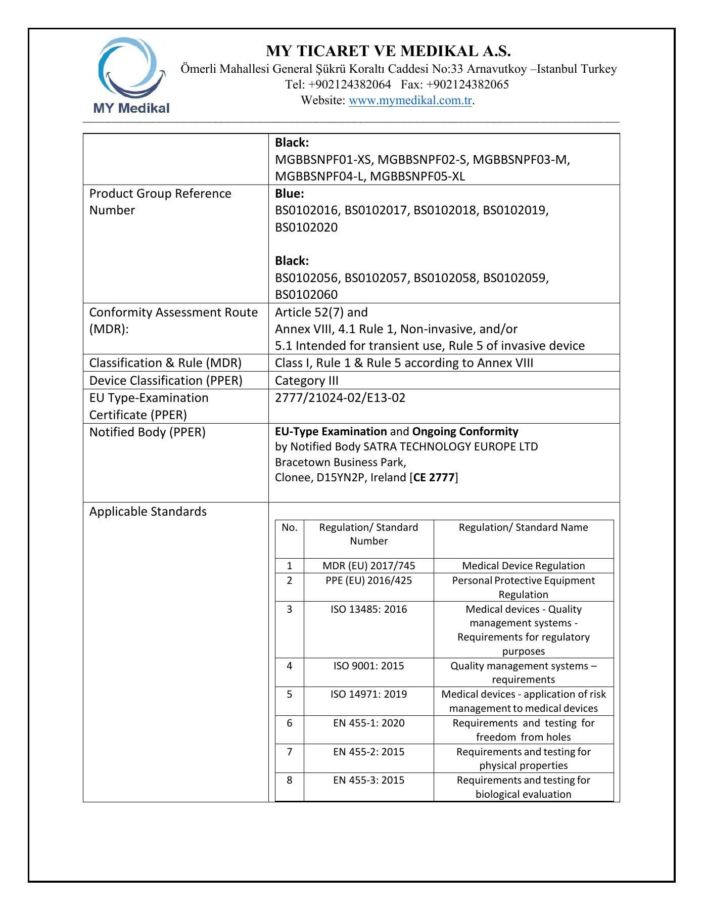 Document package — page 2 of 18